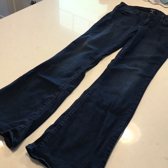 just black bootcut jeans
